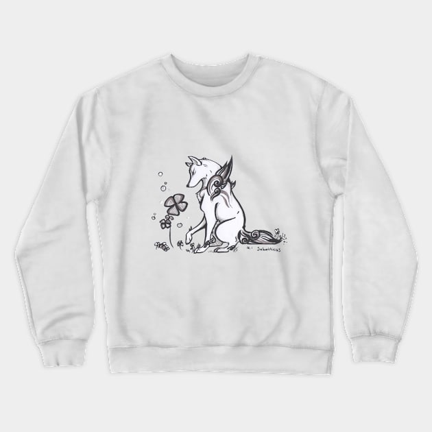 Amaterasu Crewneck Sweatshirt by Sebatticus